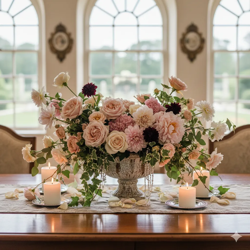 Floral arrangement decoration