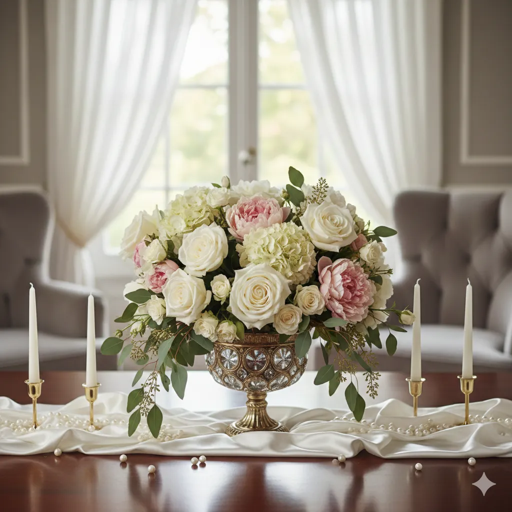 Elegant floral arrangement decoration